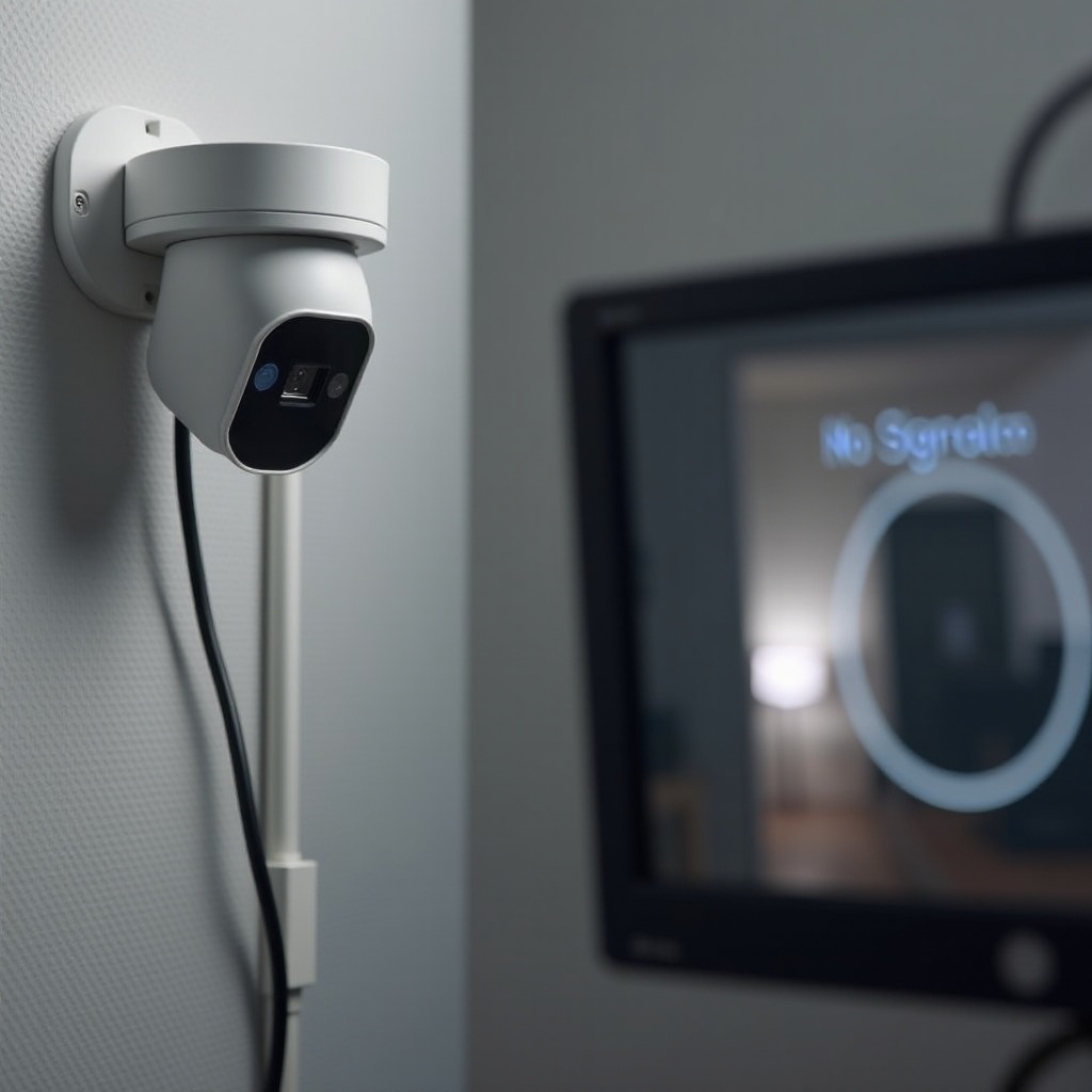 камера lorex имеет питание, но нет изображения