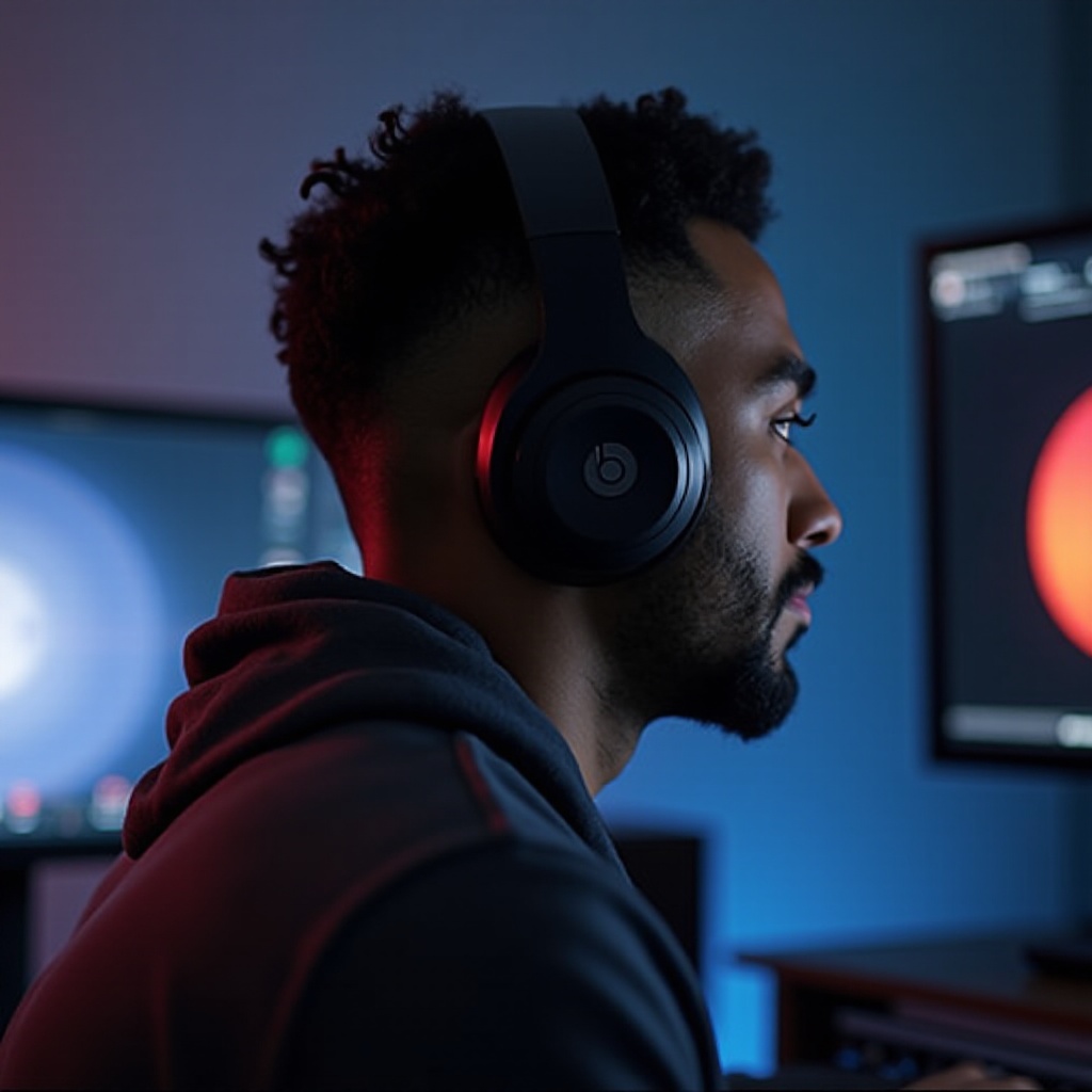 Шумоподавление Beats Studio Pro не работает