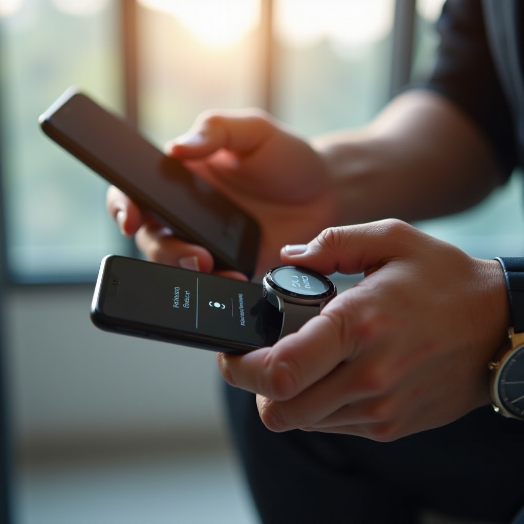 cómo configurar un reloj inteligente en el teléfono