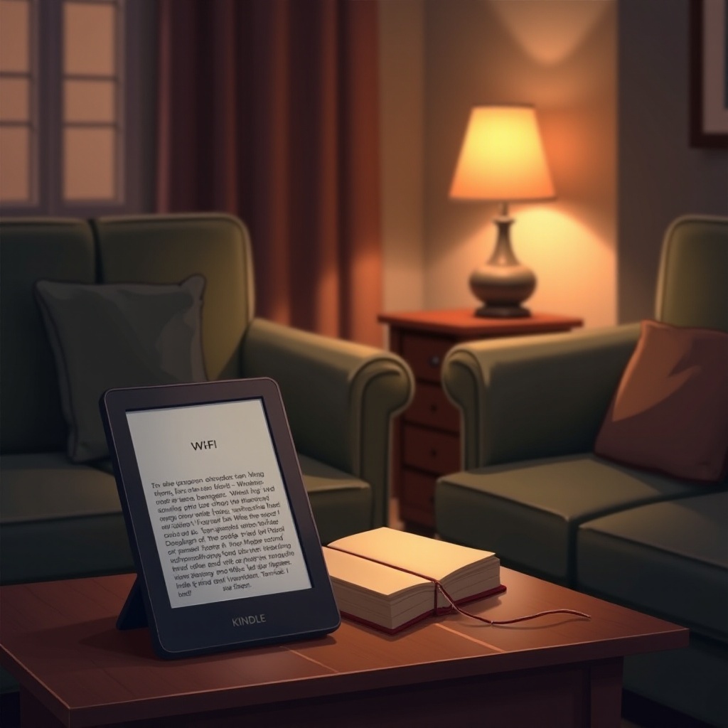 no se puede conectar el kindle a wifi