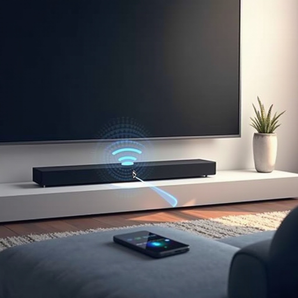 sincronización bluetooth barra de sonido lg