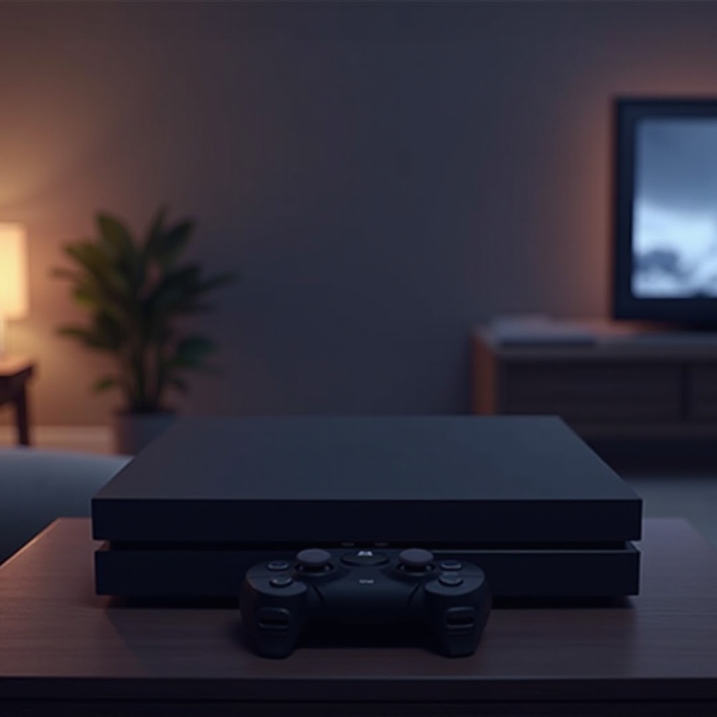 как перезапустить PS4 Pro без контроллера