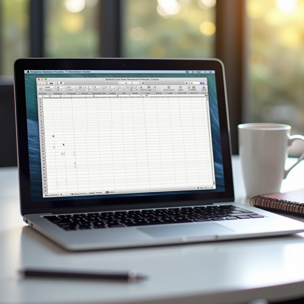 cómo ocultar columnas en Numbers en Mac