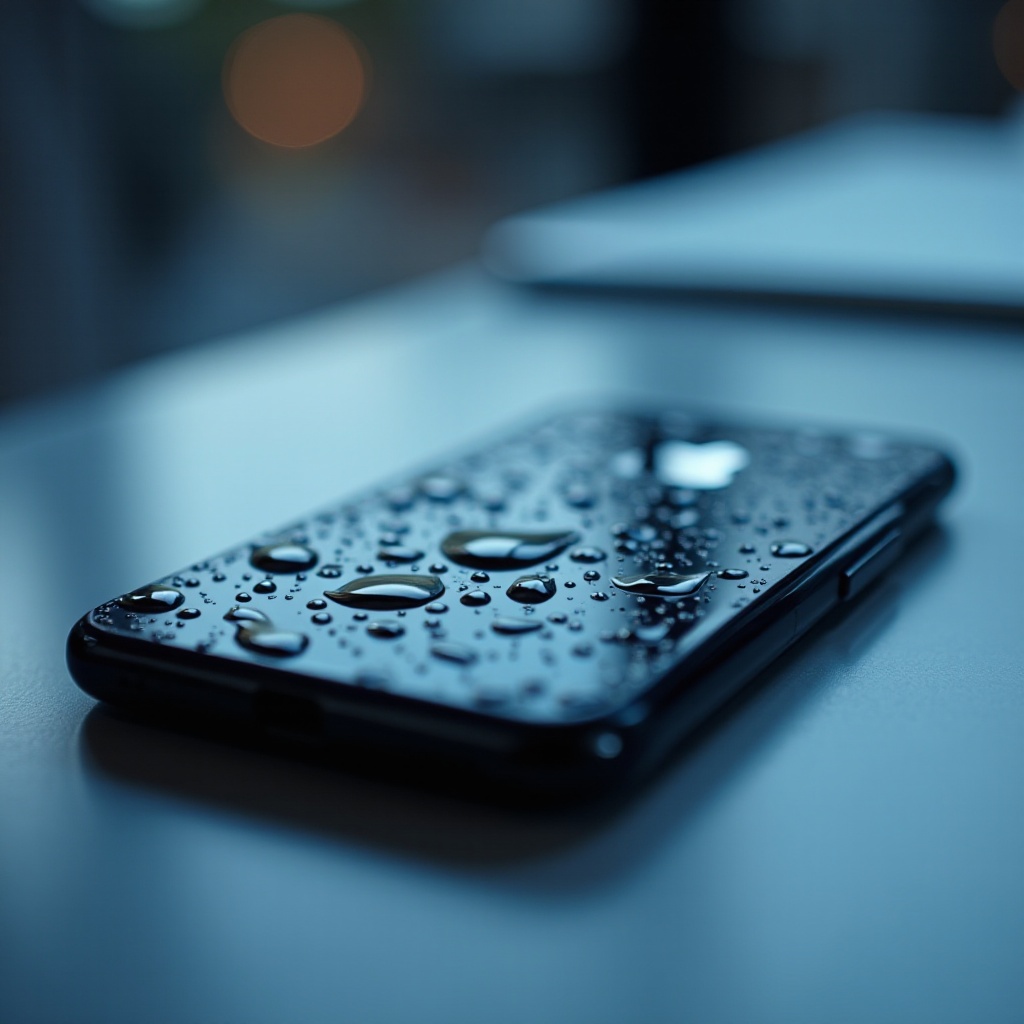 cómo expulsar agua del iPhone