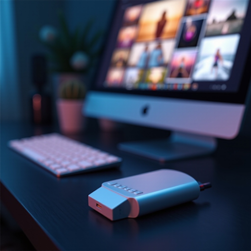 как перенести фотографии с компьютера на USB-накопитель