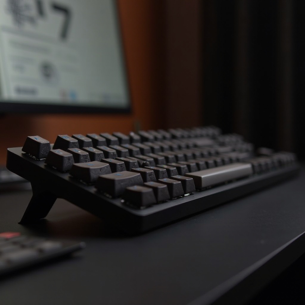 teclado con interruptores Cherry MX Brown