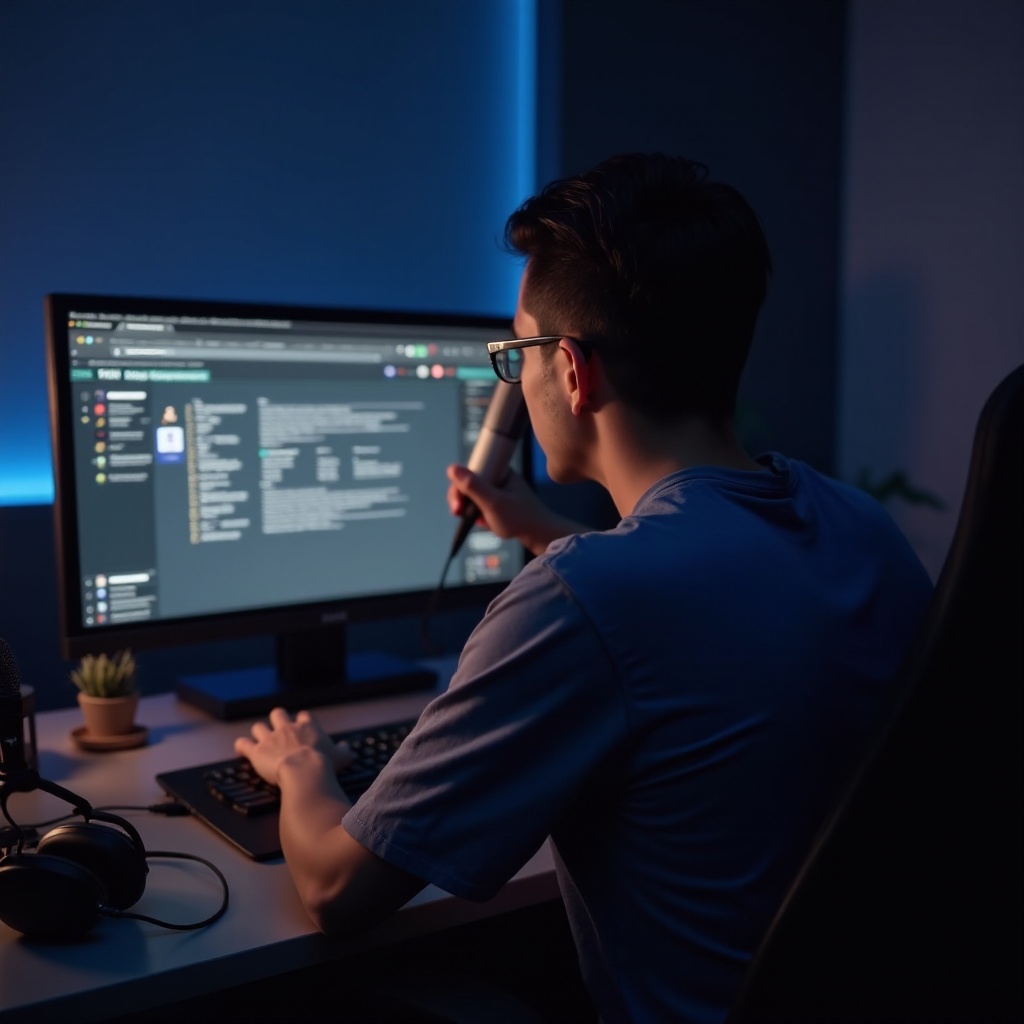 почему мой микрофон не работает в discord